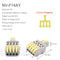 1 Input 2/3/4/5 Output Splitter Quick Spring Splicing Wire Connector Electric Cable Terminal Block Push In With Operation Lever