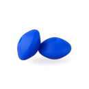 30pcs Silicone Lentil Beads BPA Free Food Grade Rodent DIY Charms Newborn Nursing Accessory Teething Necklace 12mm Abacus Bead