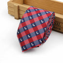 61 Colors Jacquard Striped Plaid Paisley Necktie 6cm Polyester Male Narrow Tie Skinny Tuxedo Suit Shirt Gift For Men Accessory