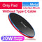30W Qi Wireless Charger For iPhone 13 12 11 Pro Xs Max Mini X Xr Induction Fast Wireless Charging Pad For Samsung s8 s9 s10 note