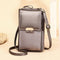 Women&#39;s Messenger Bag Shoulder Mobile Phone Bags Small PU Leather Crossbody Wallet Ladies Card Holder Coin Purse Female