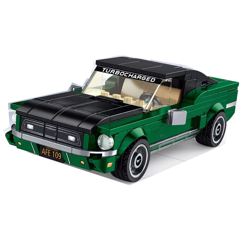 Racing Car City Speed Champions Sports Model Building Blocks DIY Bricks Kids Toy Classic Rally Super Racers Vehicle f1 technique