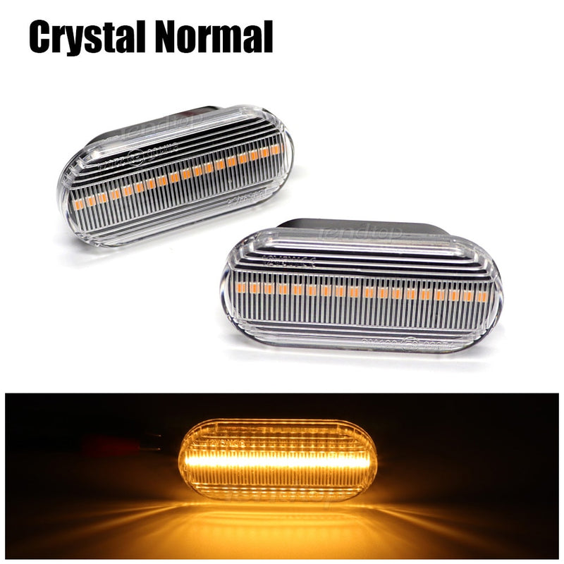 Sequential Turn Signal LED Side Light Turn Repeater Mirror Lamp For Volkswagen VW Bora Golf 3 4 Passat 3BG Polo SB6 SEAT Ibiza