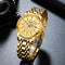 NIBOSI Gold Watch for Men Warterproof Sports Mens Watch Top Brand Luxury Clock Male Business Quartz Wristwatch Relogio Masculino