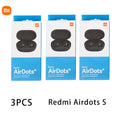 3/6/10 Pieces Xiaomi Redmi AirDots 2 Noise Reduction with Mic AI Control White Redmi AirDots S True Wireless Headset Wholesale
