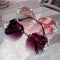 2022 Luxury Brand Design Vintage Rimless Rhinestone Sunglasses Women Men Fashion Gradient Lens Sun Glasses Shades for Female