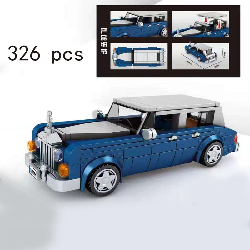 Racing Car City Speed Champions Sports Model Building Blocks DIY Bricks Kids Toy Classic Rally Super Racers Vehicle f1 technique