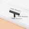 Modern Cabinet Shoe Rack Pull Simple Style Furniture Bedroom Closet Drawer Handle Aluminum Alloy, Gold Locker Wine Cabinet Knob