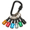 1/4inch Hex Shank Aluminum Alloy Screwdriver Bits Holder Extension Bar Drill Screw Adapter Quick Release Keychain Easy Change