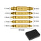 4/5/6 PCS Damaged Screw Extractor Drill Bit Set Stripped Easily Take Out Broken Screw Bolt Remover Extractor Demolition Tools