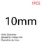 Punching Leather Hole Punch Round Steel Leather Craft Hollow Hole Punch 1mm-30mm for Metal Gaskets Leather Plastic Rubber