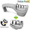 Knife Sharpener 4 in 1 Diamond Coated&amp;Fine Rod Knife Shears and Scissors Sharpening stone System Stainless Steel Blades