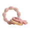 1pc Baby Teether Silicone Bracelet BPA Free  Cute Animal Silicone Pendant Wood Ring  Teething Rattle for Baby Accessories Toys