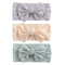 3pcs/lot Cable Knit Baby Girl Headband Bandeau Bebe Nylon Headbands for Newborn Girls Elastic Hair Band Baby Hair Accessories