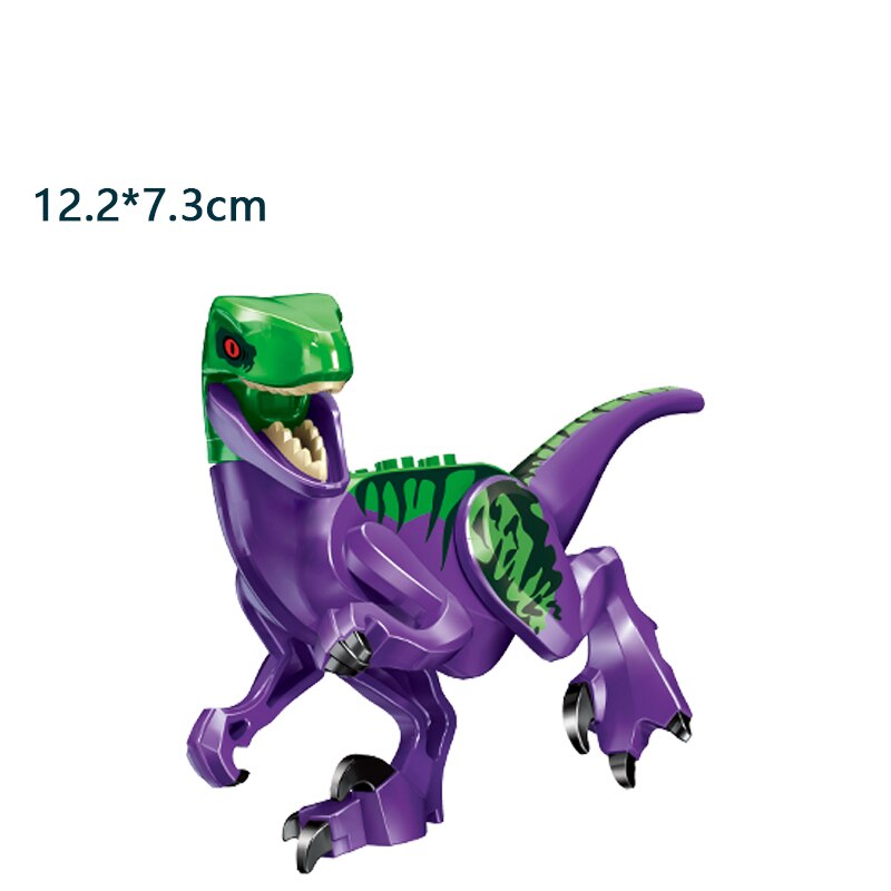 Jurassic Dinosaur Building Blocks Toys Park Compatible Major Brand Gifts Simulation Animal Rex Raptor Ankylosaur Christmas Gifts