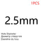 Punching Leather Hole Punch Round Steel Leather Craft Hollow Hole Punch 1mm-30mm for Metal Gaskets Leather Plastic Rubber