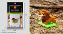 Mini Building Blocks 3D Animal  Diamond Model Micro Bricks Dog Cat Bird Moose Wolf Panda Macaw Toys For Children Birthday Gifts