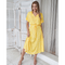 2021 Summer Polka Dot Dress Ladies Leopard Print Shirt Dress, Bohemian, Mid-length, High Waist, Beachwear, Vacation, Summer
