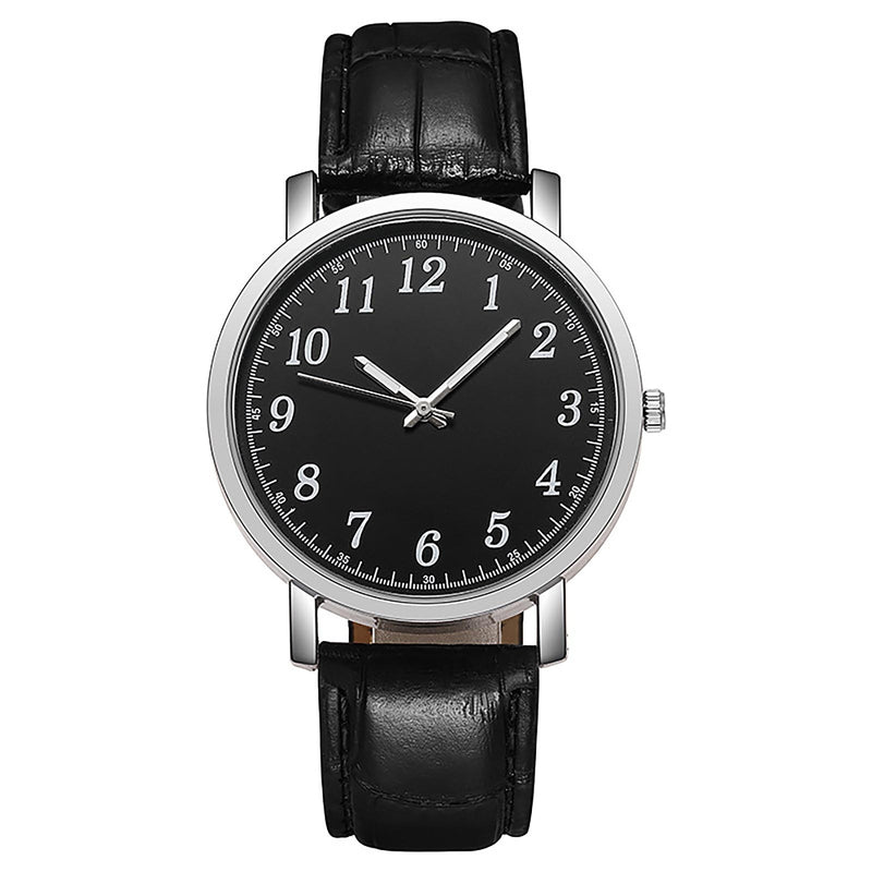 Men Watches 2022 Luxury Fashion Design Leather Watch Digital Quartz Temperament Men&