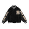 2021 street retro Letter embroidery baseball uniform cotton bomber jacket women winter loose all-match casual thickened jacket