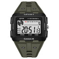 Big Numbers Easy to Read 5ATM Water Resistant Men Digital Watch Outdoor Sport