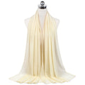 72*175cm Hijab Chiffon 2021 Maxi Big Size Scarf For Muslim Women Headscarf Ladies Headwraps Pashmina Hijab Muslim Fashion Islam