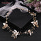 YouLaPan HP295 Flower Headwear Wedding Headband for Bride Crystal Pearls Women Tiara Bridal Headpieces Hair Jewelry Accessories