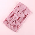 32 Colors Cable Bow Baby Headband for Child Bowknot Headwear Cables Turban for Kids Elastic Headwrap Baby Hair Accessories