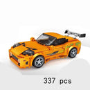 Racing Car City Speed Champions Sports Model Building Blocks DIY Bricks Kids Toy Classic Rally Super Racers Vehicle f1 technique