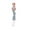 2021New Baby Pacifier Clip Newborn Linen Cotton Animal Wooden Pacifier Chain Nipple Soother Dummy Eco-friendly Material Holder