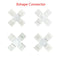LED Strip Solderless Accessories 2/3/4/5PIN T/L/X Type Corner Connector 10mm Wide, Suitable For WS2812B WS2811 RGB RGBW  RGBWW