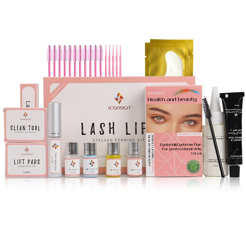 Upgrade Version Lash Lift Kit + Eye Lash Brow Dye Tint Lifting Eyelashes Lash Perm Eyebow Mascara Eye Makeup Tools Dropshipping
