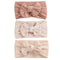 3pcs/lot Cable Knit Baby Girl Headband Bandeau Bebe Nylon Headbands for Newborn Girls Elastic Hair Band Baby Hair Accessories