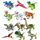 Jurassic Dinosaur Building Blocks Toys Park Compatible Major Brand Gifts Simulation Animal Rex Raptor Ankylosaur Christmas Gifts