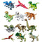 Jurassic Dinosaur Building Blocks Toys Park Compatible Major Brand Gifts Simulation Animal Rex Raptor Ankylosaur Christmas Gifts