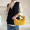 2022 Fashion woven bag luxury designer handbag brand women tote bag lady shoulder bags PU spring bags leather casual handbag