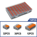 0.4-6.0mm 30/50/100 Pieces &amp; SET Mini Fast Universal Wire Connector Easy Quick Wiring Car &amp; Solar Energy Terminals