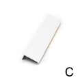 Home Furniture Cabinet Drawer Handle Knobs Steel Wardrobe Door Hidden Handles Simple Style
