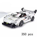 Racing Car City Speed Champions Sports Model Building Blocks DIY Bricks Kids Toy Classic Rally Super Racers Vehicle f1 technique