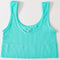 Women Tops Seamless Bralette Tank Top Female Crop Tops Cami Underwear Scoop Neck Ribbed Basic Tee Sexy Lingerie U Back Camisole