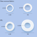Wholesale breathable easy to tear Medical Tape/White Silk Paper Under Patches Eyelash Extension Supply Eyelash Extension Tape