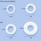 Wholesale breathable easy to tear Medical Tape/White Silk Paper Under Patches Eyelash Extension Supply Eyelash Extension Tape