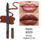 1PC Matte Lipsticks Pen Natural Waterproof Lip Liner Pencil Contour Makeup Sexy Brown Lip Stick Long Lasting Cosmetic Tools