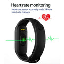 Smart Watch M6 Men&#39;s and Women&#39;s Fitness Heart Rate Blood Pressure Monitoring Bracelet Message Push Music Control Digital Watch