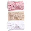 3pcs/lot Cable Knit Baby Girl Headband Bandeau Bebe Nylon Headbands for Newborn Girls Elastic Hair Band Baby Hair Accessories