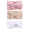 3pcs/lot Cable Knit Baby Girl Headband Bandeau Bebe Nylon Headbands for Newborn Girls Elastic Hair Band Baby Hair Accessories