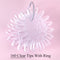 Clear Nature Black False Tips For Nail Art Display Oval Fan Style Nail Swatch Polish Stand Tips Practice Manicure Tools BEA23-2