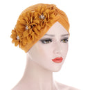 2020 cotton solid folds pearl muslim turban scarf  women islamic inner hijab caps Arab wrap head  femme musulman turbante mujer