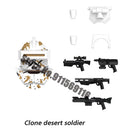 Disney Republic Commando Clone 501st Troopers Building Blocks Force 99 Scorch Sev Crosshair Wrecker Bricks Figures Toys