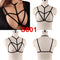 Pentagram Harness For Women Cheapest Garter Belt Erotic Goth Accessories Bondage Cupless Bra Festival Clothes Rave Sexy Lingerie